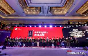 郑州魏锐整形美容咨询有限公司荣登2018年度中国餐饮品牌力100强